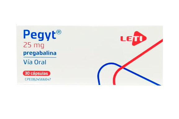PEGYT 25MG X 30 CAPS LETI
