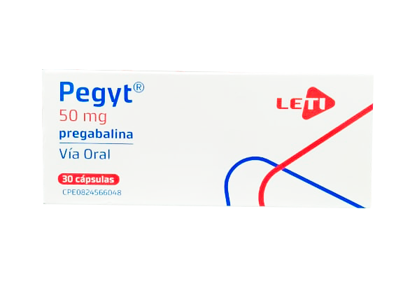 PEGYT 50MG X 30 CAP LETI