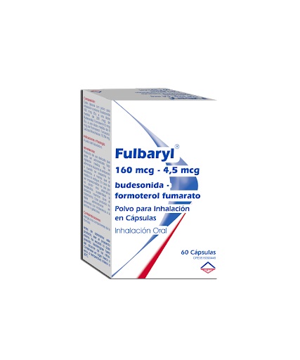 FULBARYL 160MCG/4,5MCG X 60 CAPS LETI