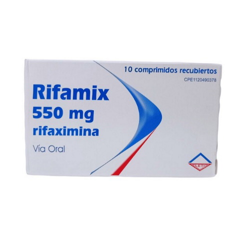 RIFAMIX 550MG X 10 COMP LETI RIFAXIMINA