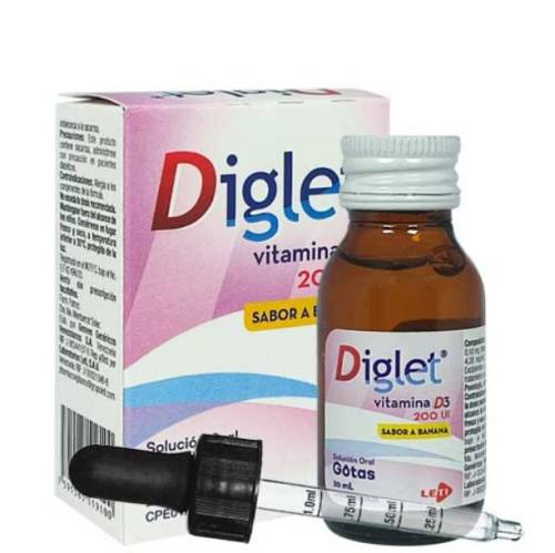DIGLET SOL ORAL 200 UI X 20ML LETI