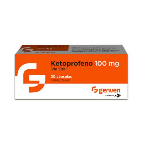 KETOPROFENO 100MG X 20CAPS LETI