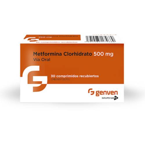 METFORMINA 500MG X 30 TAB GENVEN
