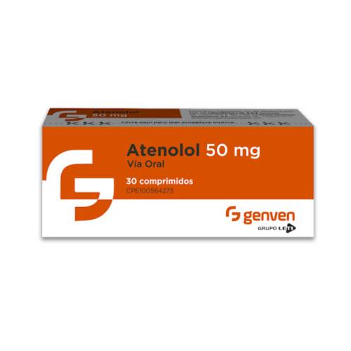 ATENOLOL 50MG X 30TAB GENVEN