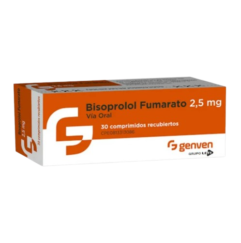 BISOPROLOL 2.5MG X 30 CAPS GENVEN