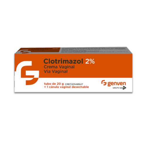 CLOTRIMAZOL 2% CREMA VAGINAL 20GR GENVEN