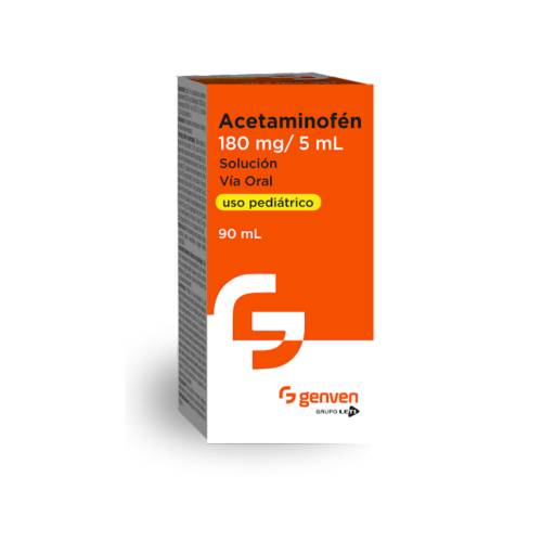 ACETAMINOFEN 180MG/5ML X 90ML GENVEN