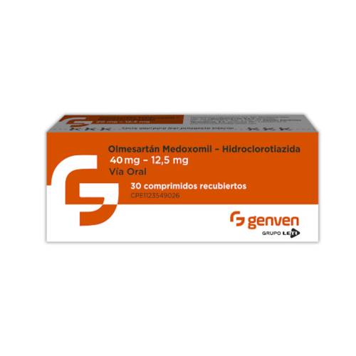 OLMESARTAN HCT 40MG /12.5 X 30 COM GENVEN