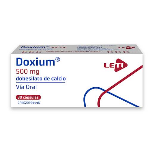 DOXIUM 500MG X 30 CAPS LETI