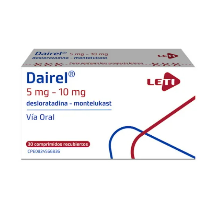 DAIREL 5MG/10MG X 30 COMP LETI
