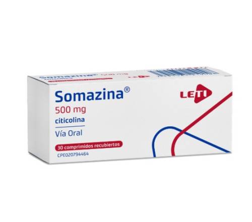 SOMAZINA 500MG X 30TAB LETI CITICOLINA