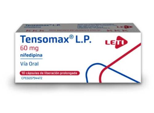 TENSOMAX L.P 60MG X 10 CAP LETI