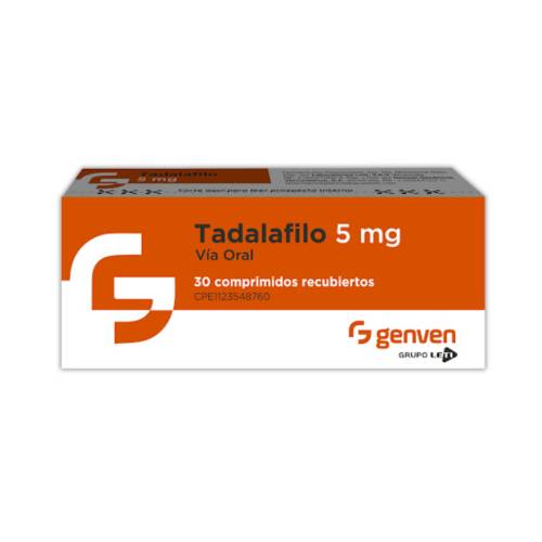 TADALAFILO 5MG X 30 COMP GENVEN