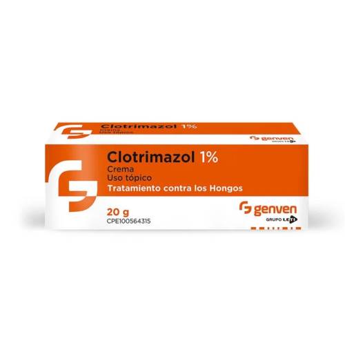 CLOTRIMAZOL 1% CREMA TOPICA GENVEN