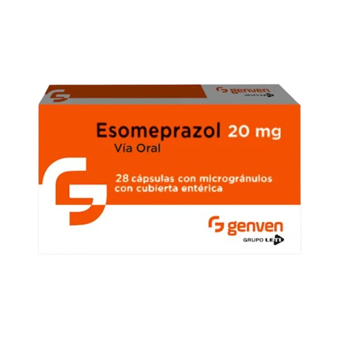 ESOMEPRAZOL 20MG X 28 CAPS GENVEN