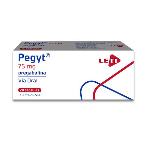 PEGYT 75MG X 20 CAPS LETI