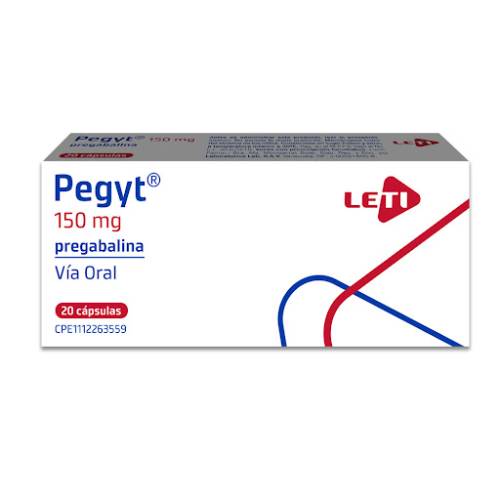 PEGYT 150MG X 20CAPS LETI