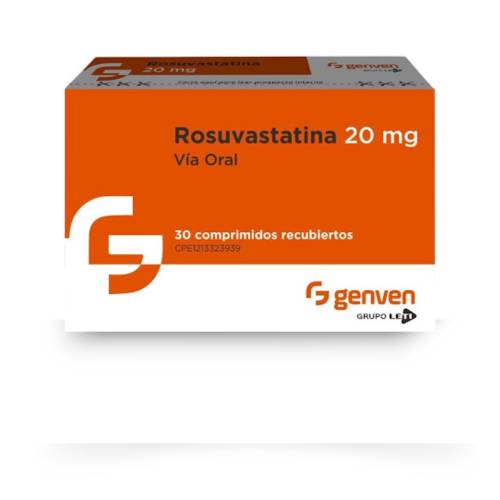 ROSUVASTATINA 20MG X 30 COMP GENVEN