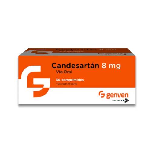 CANDESARTAN 8MG X 30 COMP GENVEN