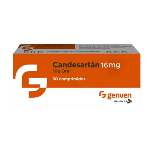 CANDESARTAN 16MG X 30 TAB GENVEN
