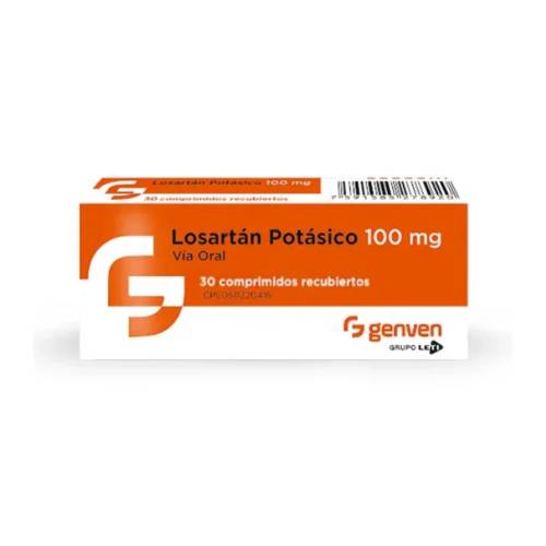 LOSARTAN 100MG X 30 GENVEN