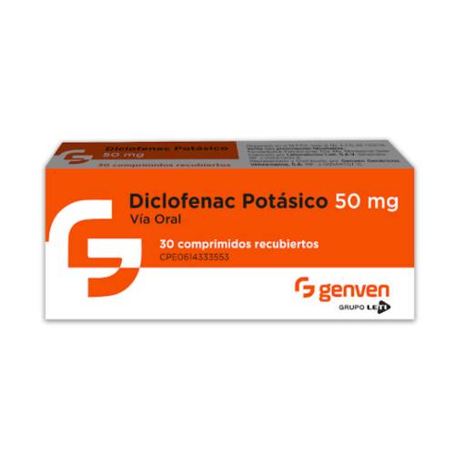 DICLOFENAC POTASICO X 30 TAB GENVEN