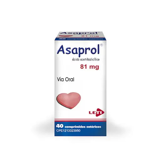 ASAPROL 81MG X 40 LETI