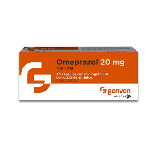 OMEPRAZOL 20MG 30 CAPS GENVEN