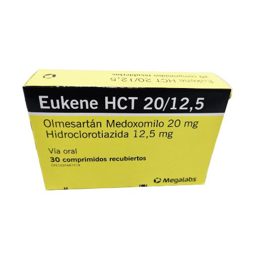 EUKENE HCT 20/12.5MG X 30 TAB MEGALABS