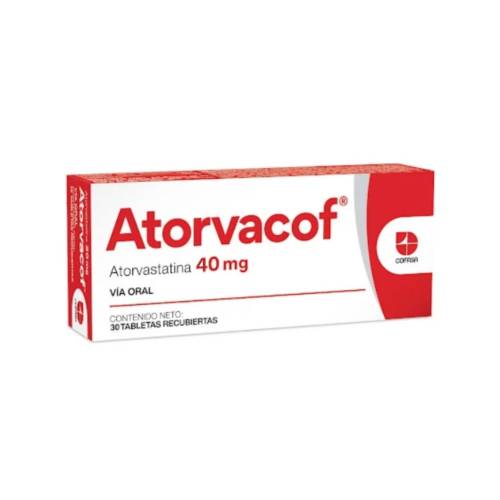 ATORVACOF 40MG X 30 TAB COFASA