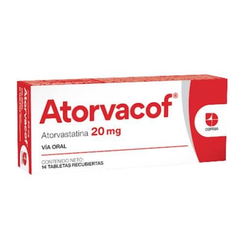 ATORVACOF 20MG X 14 COFASA