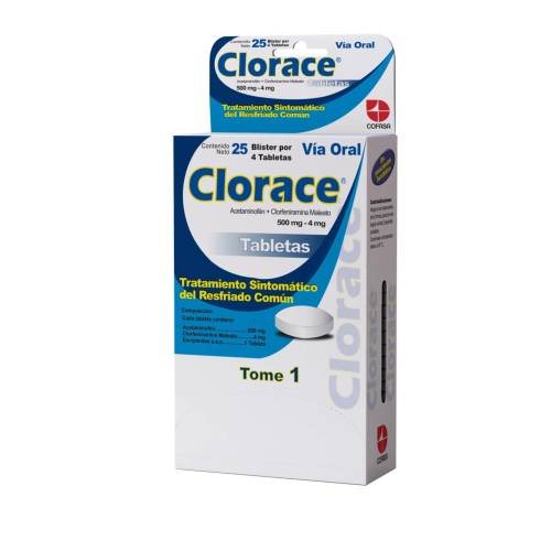 CLORACE X 4 TAB