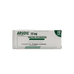 ARUDIL 15MG X 10