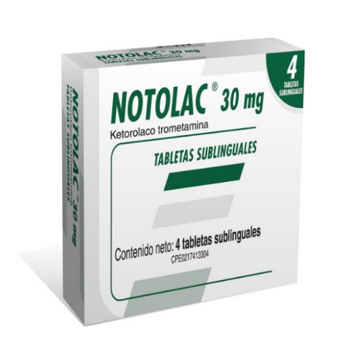 NOTOLAC 30MG X 4 TAB SB
