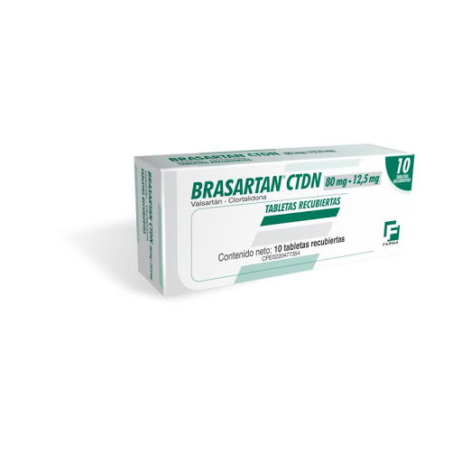 BRASARTAN CTDN 80MG/12,5MG X 30 TAB FARMA