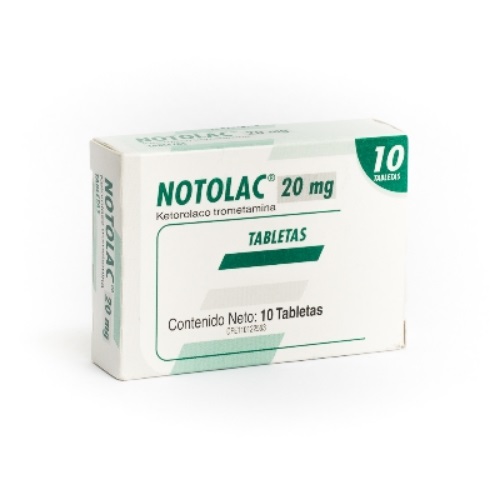 NOTOLAC 20MG X 10TAB FARMA