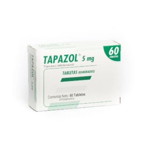 TAPAZOL 5MG X 60 TAB FARMA