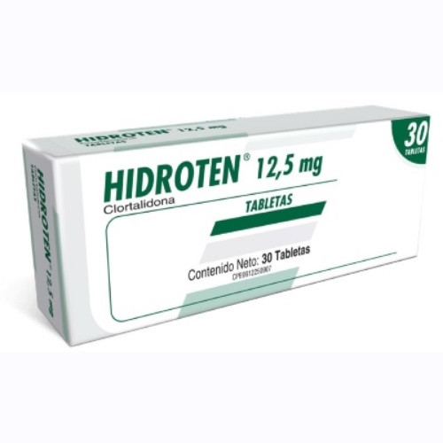HIDROTEN 12,5MG X 30 CAPS