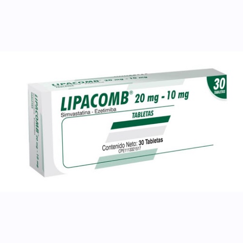 LIPACOMB 20MG/10MG X 30TAB FARMA