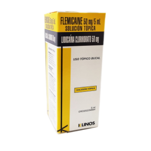 FLEMICAINE SOL BUCAL 5ML KLINOS