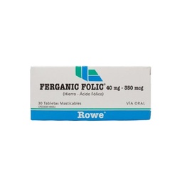 FERGANIC FOLIC X 30TAB ROWE