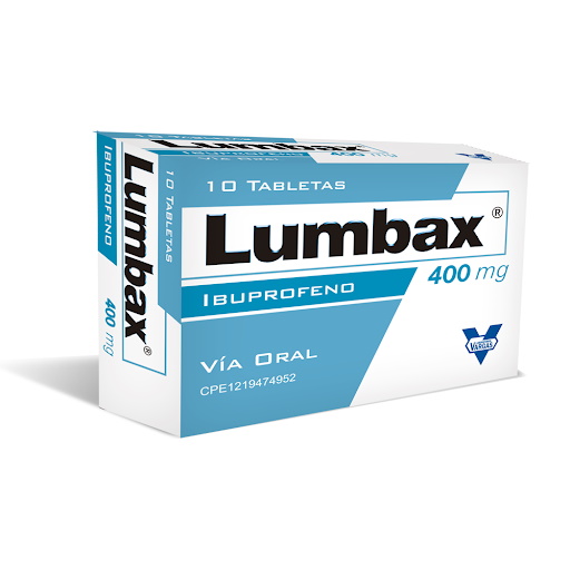 LUMBAX 400MG X 10 TAB VARGAS