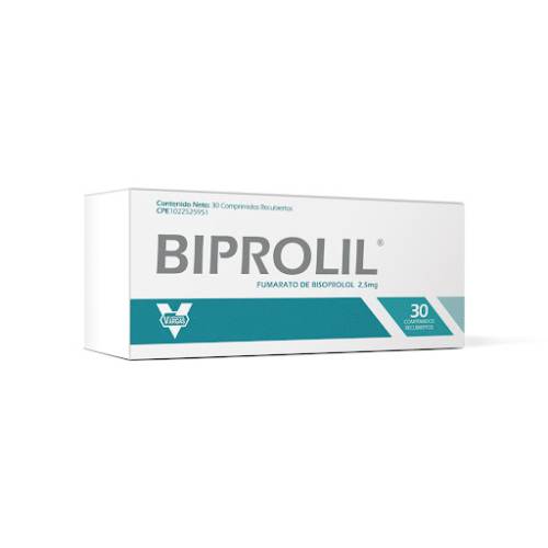 BIPROLIL 2.5MG X 30 COMP VARGAS