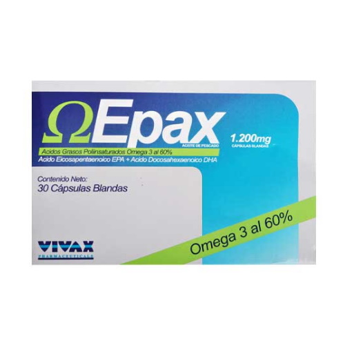 EPAX CAP 1200G X 30 VIVAX