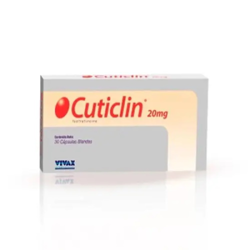 CUTICLIN 20MG X 30CAP