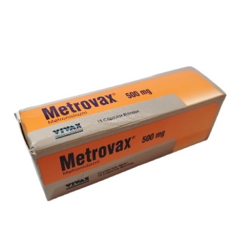METROVAX 500MG X 15CAPS BLANDA VIVAX