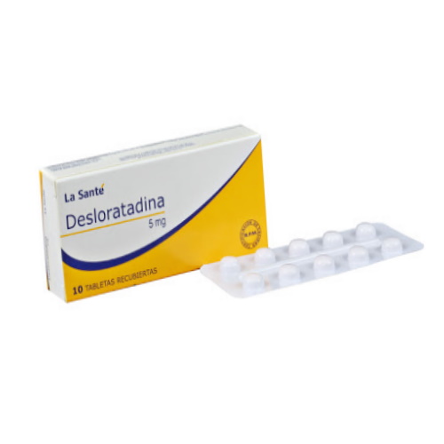 DESLORATADINA 5MG X 10 TAB LA SANTE