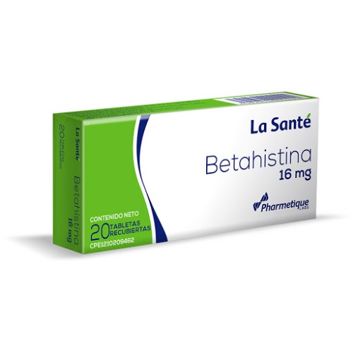 BETAHISTINA 16MG X 20TAB LA SANTE