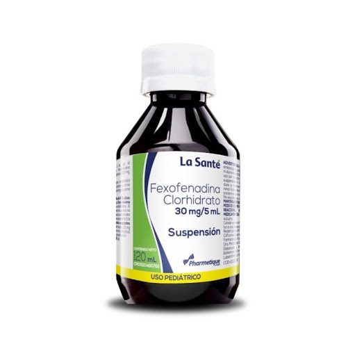 FEXOFENADINA 30MG/5ML X 120ML LA SANTE