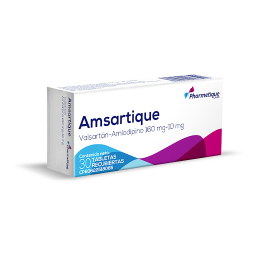 AMSARTIQUE 160MG/10MG X 30 TAB PHARMETIQUE